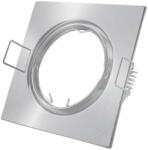 Avide GU10 Keret Négyzetes Forgatható Szatén Nikkel (ABGU10F-SS-SN) (ABGU10F-SS-SN)