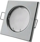 Avide GU10 Keret Négyzetes Króm (ABGU10F-S-CH) (ABGU10F-S-CH)