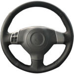  Suzuki SX4 bőr kormányvédő - méretpontos, varrható kivitel fekete (KVSU1B) - royaltuning