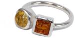 Ékszershop Borostyán köves ezüst gyűrű (2177262)