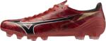 Mizuno Alpha II Pro FG stoplis focicipő, piros - fekete (P1GA256460)