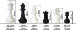 Sakküzlet Middle sakkfigurák