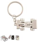 Javier Versenyautó formájú kulcstartó fémdobozban (IMO-JV-19-897)