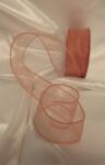  organza szalag drótos széllel (3, 8 cm * 10 m)-17693