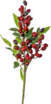 Valex Decor Dekorációs bogyós ág, 39cm magas - Piros (AF088-02)