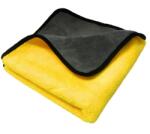 Siegbert Laveta din microfibra, super absorbanta, pentru lustruit, 40 cm x 40 cm. gri cu galben