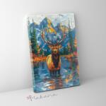 Makana Őszi csoda - Számfestő készlet, kerettel (40x50 cm)