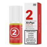 AIRPOPS Lichid cu Nicotina , AIRSCREAM , AirPops , 313 Nicsalt , 10ml 19mg - Ocean 11 Toba Lichid rezerva tigara electronica
