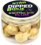 Stég Dipped boilie 100g 20mm N-Butyric Acid-Plum