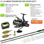 Nevis Távdobó method feeder szett 1843-391+ 2542-660+ 8100-460 (KB-580)