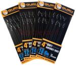 Guru QM1 Bayonet Ready Rigs 4"(10 cm) előkötött horog - 14 QM1 - 9lb/0, 19mm (GRR141)
