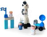 Ecoiffier Építőjáték űrhajó Abrick Écoiffier 3 figurával és kisautóval 18 hó-tól (ECO3356)