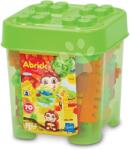 Ecoiffier Építőjáték majmokkal Abrick Barrel Écoiffier vadállatok és 70 kocka a dobozban 18 hó-tól (ECO1445)