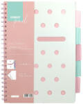 STREET Spirálfüzet Street Pad A/4 Kockás 100 Lapos Pasztell Rózsaszín