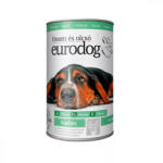  Kutyaeledel, konzerv, 1240 g Eurodog, vadas (LAE006)
