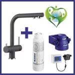 BLANCO Fontas II SILGRANIT-Look csaptelep + vízszűrő (523137-527453)