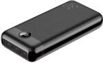 VEGER VP3008PD Power bank, fekete, 30.000mAh, PD 18W, QC 18W, 3 usb és 1 usb-c kimenet, 1405104