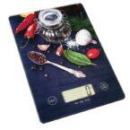 Oliver Voltz Кухненска везна Oliver Voltz OV51651KD Peppers, 5 кг, ТАРА, Стъклена, Чушки, Черен (5R1651KDCP) - potrebno Кухненски везни