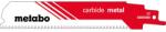 Metabo " Carbide metal" Orrfűrészlap 626556000 (626556000)