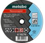 Metabo Novorapid Vágótárcsa 180 x 1, 5 x 22, 23 Inox, TF 41 616273000 (616273000)