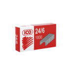 ICO Tűzőkapocs 24/6, piros dobozos (7330024003) (7330024003)