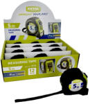 EXTOL CRAFT 3 év Extol Craft 3145 mérőszalag, gumírozott, 1 stoppos; 5m×19mm