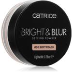 Catrice Bright & Blur pudra pentru stralucire culoare 030 Soft Peach 8 g