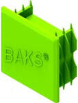 BAKS 760400 NOW40x40 műanyag végzáró, villamos szerelési feladatokhoz (760400)