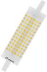 OSRAM Osram 4099854048722 LED 18, 2W 2452lm 2700K R7s 118mm fényforrás Ra80 230V LED Line 118 150 300° (4099854048722)