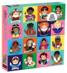 Galison 500 db-os puzzle - Mudpuppy - Little Feminist (53824) (53824)
