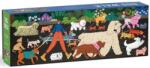 Galison 1000 db-os panoráma puzzle - Dog Walk (69528) (69528)