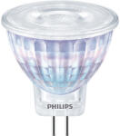 Philips LED MR11 2, 3W GU4 184lm 2700K meleg fehér fényforrás 36fok Ra80 12V AC d=35mm 929002066402 Philips (929002066402)