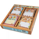 Centrum Öntapadós jegyzettömb CAPYBARA 70x90 mm 30 lapos vegyes (81272) (81272)