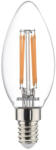 SYLVANIA ToLEDo Candle 0029373 LED gyertya COG átlátszó fényforrás E14 4, 5W 2700K Ra80 470Lm 230V 360 fok (0029373)