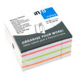 Info Notes Öntapadós jegyzettömb Mix 75x75 mm 450 lapos fehér-színes (5654-68) (5654-68)