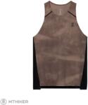 On Running Performance Tank AOP női ujjatlan ing, salakszínű/fekete (M)