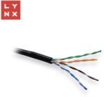 LYNX CAT5E Összekötő Fekete 305m LX-SLD-UTP5E-PE-BK (LX-SLD-UTP5E-PE-BK)