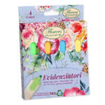Pigna Szövegkiemelő Nature Flower 4 db/bliszter (023243000) (023243000) - aqua