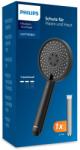 Philips Water Cap de dus cu filtru Philips 3 moduri de pulverizare negru capacitate filtru 1 luna (ASH1516BK/10)