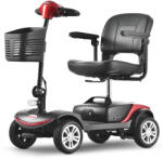  Sweetrich 300 W-os, négykerekű, kompakt kültéri mobilitási robogó időseknek