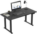 Mark Adler Állítható íróasztal, magasságállítás, 160 cm x 80 cm x 119 cm két motor, fekete
