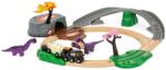 BRIO Set de joacă Brio - Trenuri și șine, Aventură cu dinozauri, 21 piese (36094) Figurina