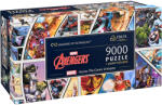 Trefl Puzzle panoramic Trefl din 9000 de piese - Comics Universul Marvel (81022) Puzzle