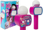 LEAN Toys Gyerekek Vezeték Nélküli Karaoke Mikrofon Bluetooth Hangszóró Rózsaszín