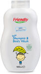 Friendly Organic Бебешки шампоан с органичен овес Friendly Organic - 400 ml, без аромат (FR.01604)