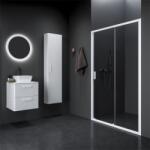 RAVAK Blix II NBLDP2 100 zuhanyajtó matt fehér+transparent 0PMA0E00Z1 (0PMA0E00Z1) - benedekszerelveny