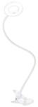 Solight WO66-W -LED dimmelhető asztali lámpa csíptetővel LED/8W/230V 3000/4000/5000K fehér WO66-W (SL1690)