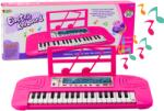 LEAN Toys Gyermek Elektromos Zongora 36 Dallamok Rózsaszín