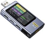 Fnirsi FNB58 Bluetooth USB multiméter, USB teszter töltési protokoll felismeréssel (FNB58 BT)
