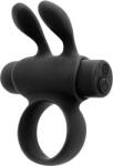S Pleasures Rabbit Ring Rechargeable Black